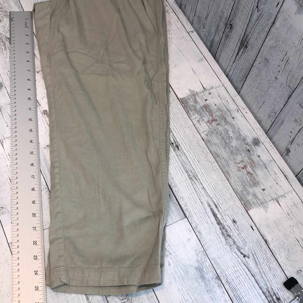 32 Degrees Cool Linen Blend Pull On Ankle Pants Large - Picture 9 of 9